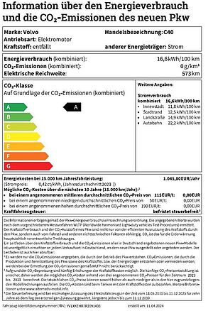 Volvo  Recharge Single Motor Extended Range PLUS